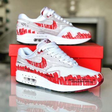 Sneakers Nike Air Max 1 Tinker Sketch to Shelf on the account Instagram of @yanncj23