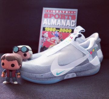 The pair of Nike Adapt BB Mag (HAD to Load) on the account Instagram of @yanncj23