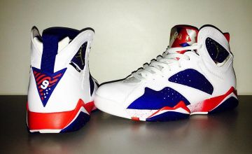 The Nike Jordan 7 Retro Tinker Alternate account on the Instagram of @yanncj23