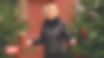 Chaqueta con cremallera de piel lanuda negra de Sophie Davant en Affaire conclue