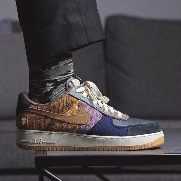 Air Force 1 Low Travis Scott Cactus Jack Travis Scott on the account Instagram of @thesolehousefr