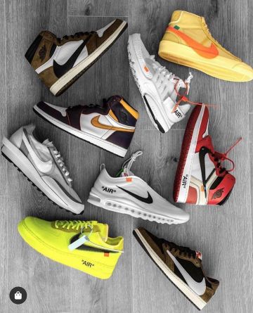 Nike Blazer Mid Off-White All Hallow's Eve de Virgil Abloh sur le compte Instagram de @thesolehousefr