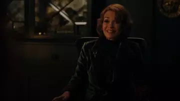 Green Velvet Blazer worn by Penelope Blossom (Nathalie Boltt) in Riverdale Season 4 Episode 9