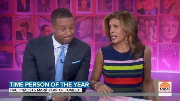 Ted Baker Mul­ti­col­or Striped Dress worn by Hoda Kotb on Today December 11, 2019