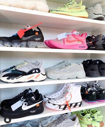 Nike Zoom Fly-Off-White Pink of Virgil Abloh on the account Instagram of @thesolehousefr