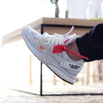 Air Presto Off-White White (2018) of Virgil Abloh on the account Instagram of @thesolehousefr