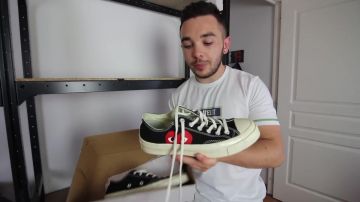 Converse Chuck Taylor All-Star 70s Ox comme des Garcons PLAY Black vinceeh in ALL MY SNEAKERS : MY 67 PAIRS OF SNEAKERS !
