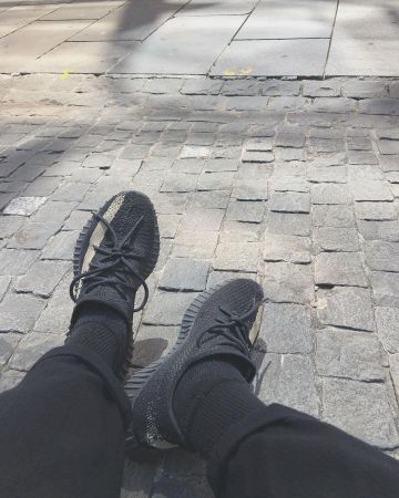 Yeezy 350 en la cuenta de Instagram de @monsieur_franck