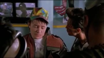 Marty McFly / Marty McFly Jr. / Marlene McFly (Michael J. Fox) in Back to the future II