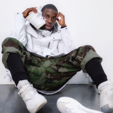 Nike Fear of God 1 (white), Timothy Weah on the account Instagram of @timothyweah