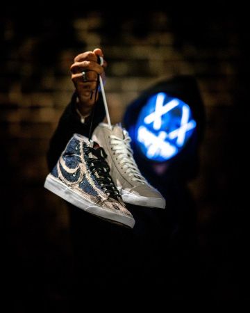 Nike Blazer Mid Strangers Things Upside Down Pack of Anil Brancaleoni on the account Instagram of @anilbrancaleoni