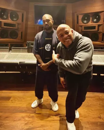 de Kanye West sur le compte Instagram de @kanyewestt_official