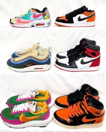 sur le compte Instagram de @sneakcorner