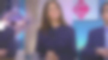 Los pantalones de franela azul medianoche combi-pants, botones de joyería de metal de Marion Ruggieri en C à vous