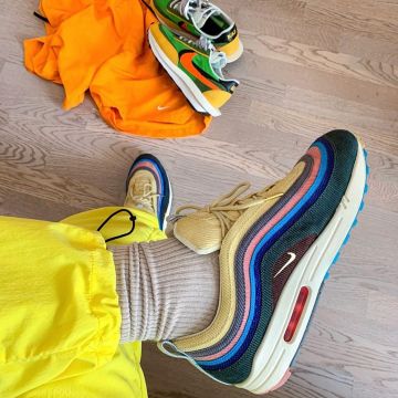 Nike air max 97 sean wotherspoon worn by health on the account Instagram of @sante 