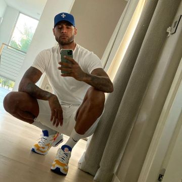 Les très propres Air Max2 Light de Booba sur son compte Instagram @boobaofficial