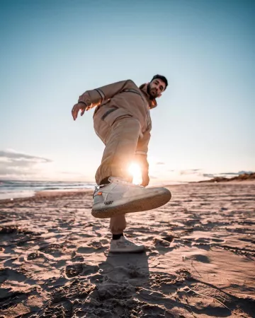 sneakers Nike Air Force 1 Low Off-White Anil Brancaleoni on his account Instagram @anilbrancaleoni