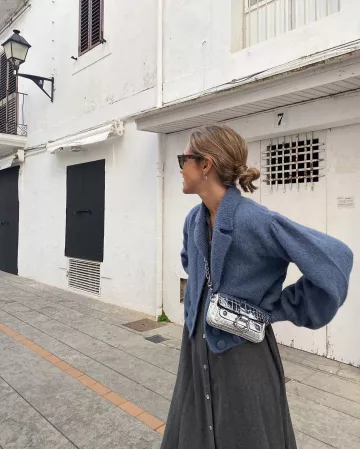 Zadig&Voltaire Sac à main de Carlota Weber Mazuecos sur l'Instagram account @carlotaweberm