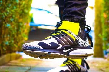 Sneakers Nike Air Presto Mid Acronym Dynamic Yellow on the account Instagram of @sneakers_loveur