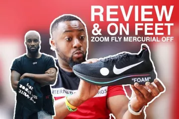 Sneakers Nike Zoom Fly Mercurial Off-White Black on the account Instagram of @sneakers_loveur