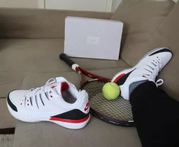 Shoes Nike Zoom Vapor AJ3 Fire Red on the account Instagram of @sneakers_loveur