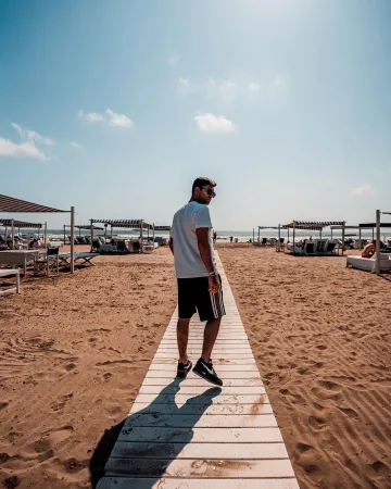 Sneakers Nike Air Force 1 Low Off-White Black White Anil Brancaleoni on his account Instagram @anilbrancaleoni