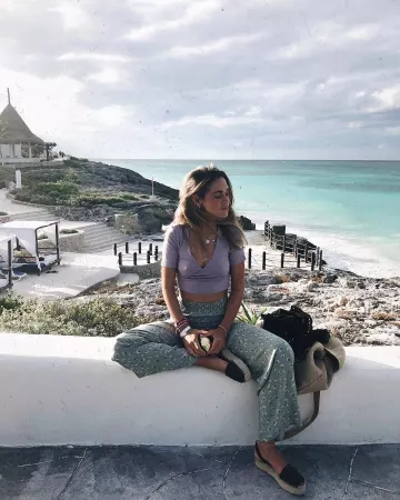 Sandalia de Carlota Weber Mazuecos en la cuenta de Instagram @carlotaweberm