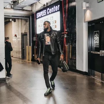 LeBron James on the account Instagram of @kingjames