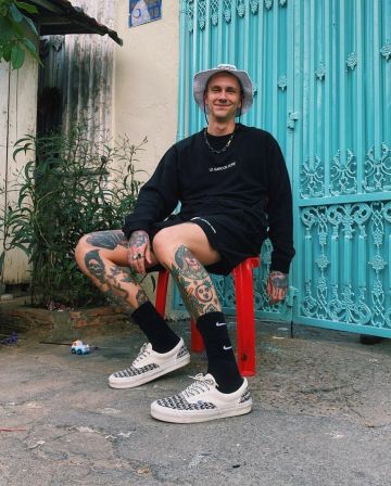 Vans Era 95 DX Fear of God Blanco Negro usado por WILLY IFFLANS en @willy