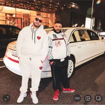 de DJ Khaled sur le compte Instagram de @djkhaled