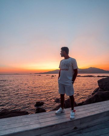 Collaboration between Nike and Off-White with the model Air presto from Nike of Anil Brancaleoni on the account Instagram of @anilbrancaleoni