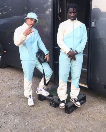 Collaboration entre Nike et le rappeur Travis Scott de PLK sur le compte Instagram de @plkpb