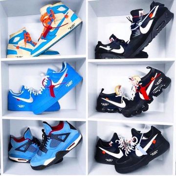 Air Max 90 OFF-WHITE Black thesolehousefr on the account Instagram of @thesolehousefr