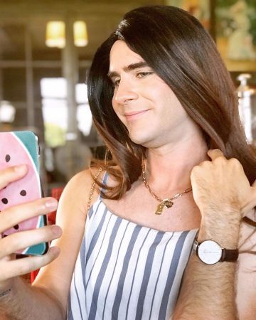 Wig-Cyprien on the account Instagram of @6pri1