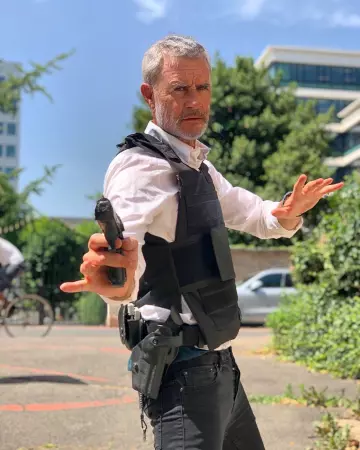 The vest tactical bullet-Cyprien on his account Instagram @6pri1