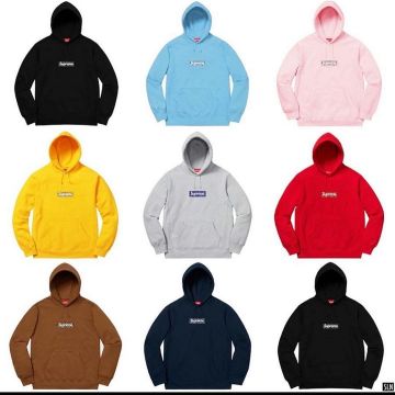 Supreme Bandana Box Logo Hooded Sweatshirt Black sur le compte Instagram de @correctmerch