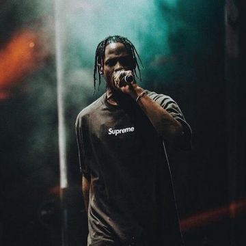 Supreme 20th Anniversary Box Logo Tee Brown Travis Scott on the account Instagram of @correctmerch