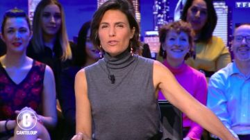 The turtleneck no sleeves ultra-thin Alessandra Sublet's in It is Canteloup
