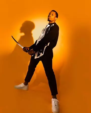 Air Force 1 low (Blanco) por Denzel Curry en la cuenta de Instagram de @denzelcurryph