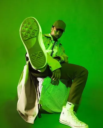 Converse Chuck Taylor All Star Denzel Curry Classic en la cuenta de Instagram de @denzelcurryph