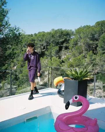 Adidas ozweego de JeanJass sur le compte Instagram de @jeanjass