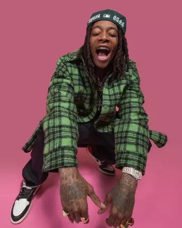 Air Jordan 1 High UNC LA de Wiz Khalifa sur le compte Instagram de @wizkhalifa