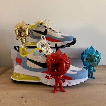 Nike reacciona 270 usado por beerus en la cuenta de Instagram de @b2erus__ 