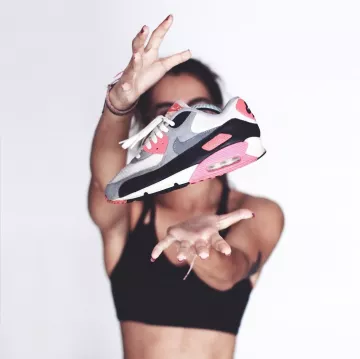 Air max 90 " og infrared " porté par ambrevr  sur le compte Instagram de @ambrevr 