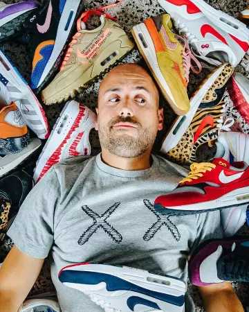 Air max 1 anniversary obsidian sur le compte Instagram de @byjifi