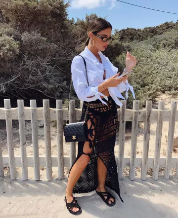 Mini Flap Sac de Tia Lineker sur l'Instagram account @tialineker