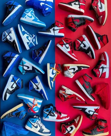 Jordan 1 Retro High Fearless UNC Chicago en la cuenta de Instagram de @fitthemall_official