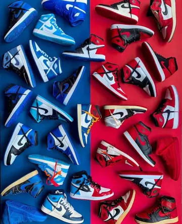 Jordan 1 Retro High Fearless UNC Chicago en la cuenta de Instagram de @fitthemall_official