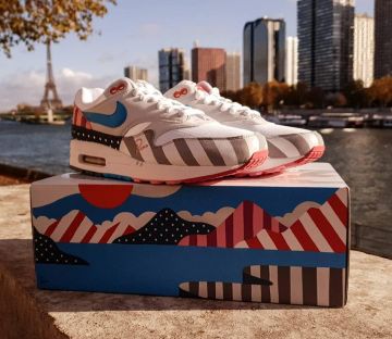 Air Max 1 Parra (2018) sur le compte Instagram de @thesneakerview