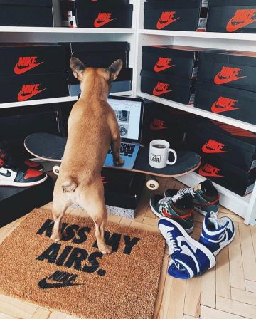 Jordan 1 Retro High Bred Toe sur le compte Instagram de @snkrsonly